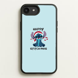 Happy Blue Alienmas - Christmas  - Christmas Phone Case for iPhone 6 Plus / 7 Plus / 8 Plus