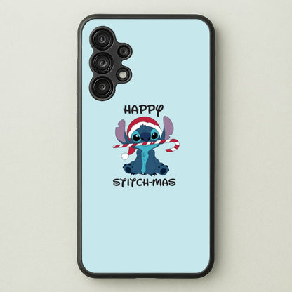 Happy Blue Alienmas - Christmas  - Christmas Phone Case for Galaxy A13