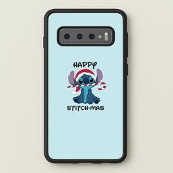Happy Blue Alienmas - Christmas  - Christmas Phone Case for Galaxy S10 Plus