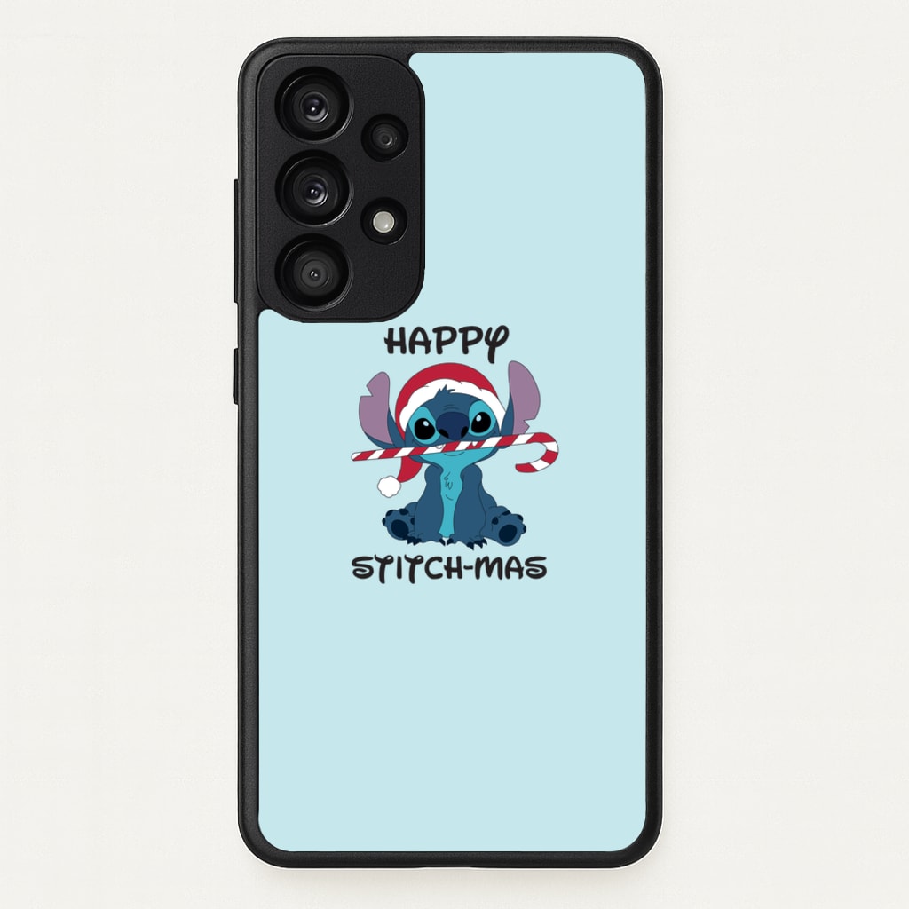 Happy Blue Alienmas - Christmas  - Christmas Phone Case for Galaxy A53