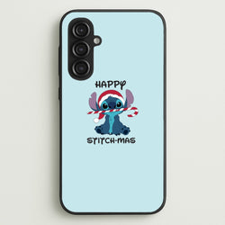 Happy Blue Alienmas - Christmas  - Christmas Phone Case for Galaxy S23FE