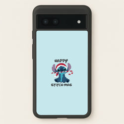 Happy Blue Alienmas - Christmas  - Christmas Phone Case for Google Pixel 6a