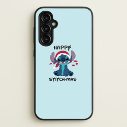 Happy Blue Alienmas - Christmas  - Christmas Phone Case for Galaxy A54
