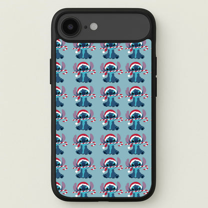 Christmas Blue Alien Pattern Phone Case for iPhone 17 Air