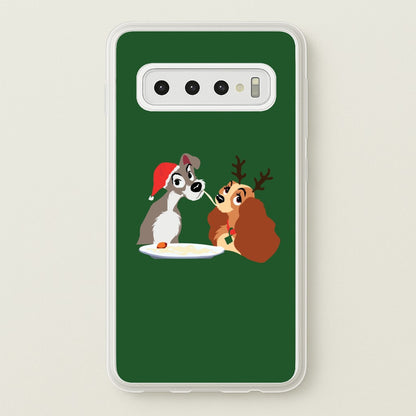 Christmas Lady  - Christmas Phone Case for Galaxy S10 Plus