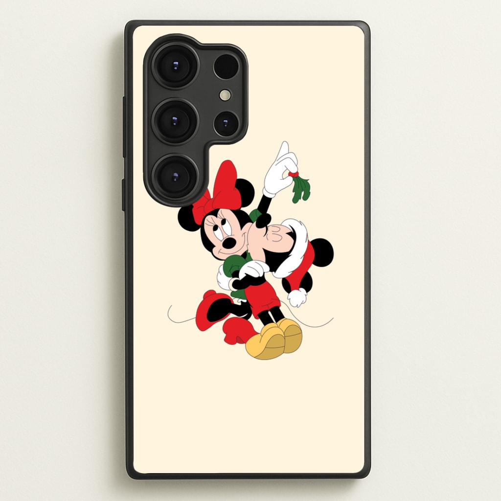Mistletoe Fairytale Mice - Christmas  - Christmas Phone Case for Galaxy S25 Ultra