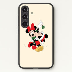 Mistletoe Fairytale Mice - Christmas  - Christmas Phone Case for Galaxy S24FE