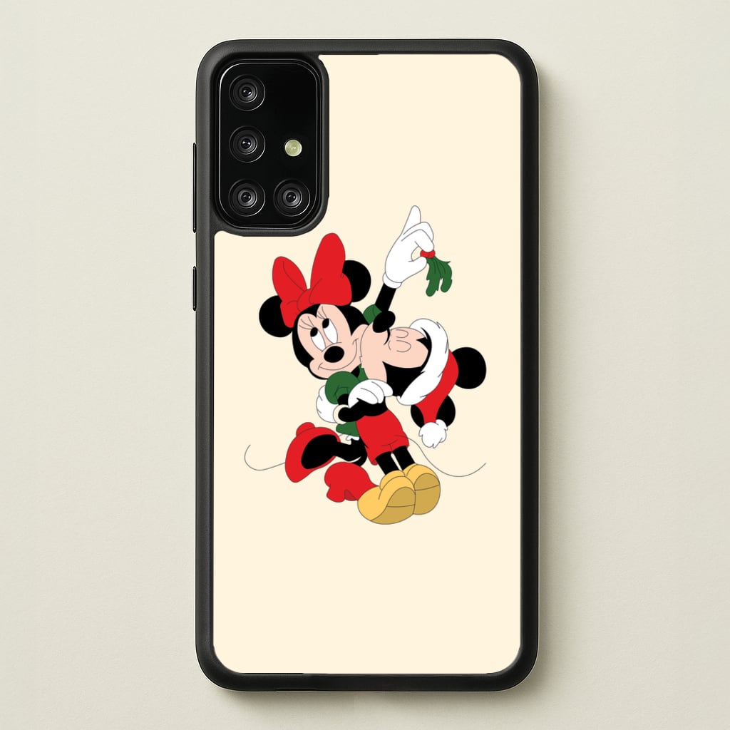 Mistletoe Fairytale Mice - Christmas  - Christmas Phone Case for Galaxy A71
