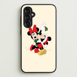 Mistletoe Fairytale Mice - Christmas  - Christmas Phone Case for Galaxy A14