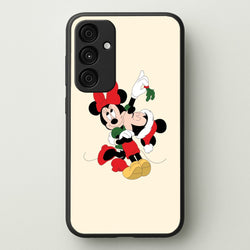 Mistletoe Fairytale Mice - Christmas  - Christmas Phone Case for Galaxy A55