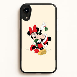 Mistletoe Fairytale Mice - Christmas  - Christmas Phone Case for iPhone XR