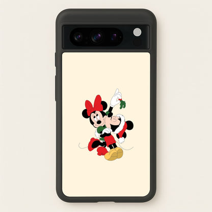 Mistletoe Fairytale Mice - Christmas  - Christmas Phone Case for Google Pixel 8 Pro