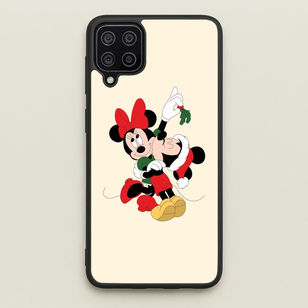 Mistletoe Fairytale Mice - Christmas  - Christmas Phone Case for Galaxy A12