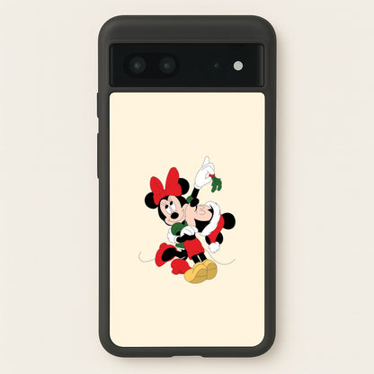Mistletoe Fairytale Mice - Christmas  - Christmas Phone Case for Google Pixel 7