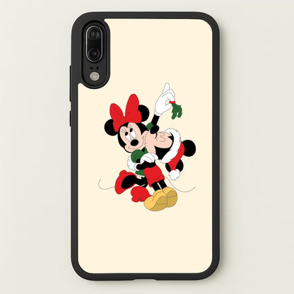 Mistletoe Fairytale Mice - Christmas  - Christmas Phone Case for Huawei P20