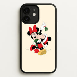 Mistletoe Fairytale Mice - Christmas  - Christmas Phone Case for iPhone 11