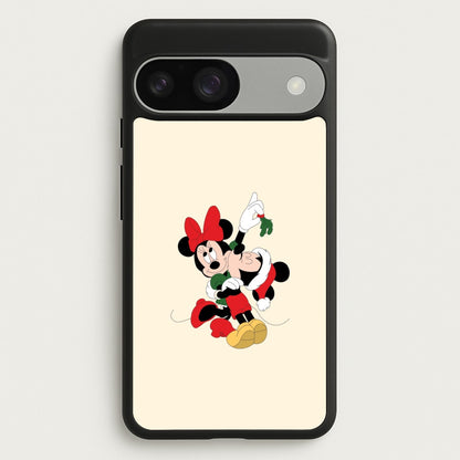 Mistletoe Fairytale Mice - Christmas  - Christmas Phone Case for Google Pixel 9 / 9 Pro