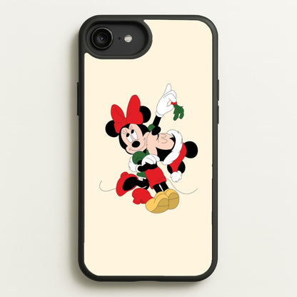 Mistletoe Fairytale Mice - Christmas  - Christmas Phone Case for iPhone 6 Plus / 7 Plus / 8 Plus