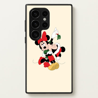 Mistletoe Fairytale Mice - Christmas  - Christmas Phone Case for Galaxy S24 Ultra