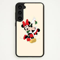 Mistletoe Fairytale Mice - Christmas  - Christmas Phone Case for Galaxy S23 Plus