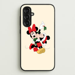 Mistletoe Fairytale Mice - Christmas  - Christmas Phone Case for Galaxy A16