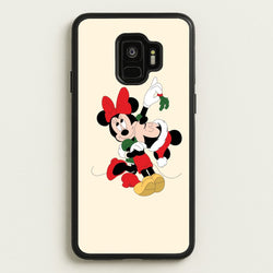 Mistletoe Fairytale Mice - Christmas  - Christmas Phone Case for Galaxy S9