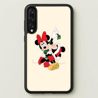 Mistletoe Fairytale Mice - Christmas  - Christmas Phone Case for Huawei P20 Pro