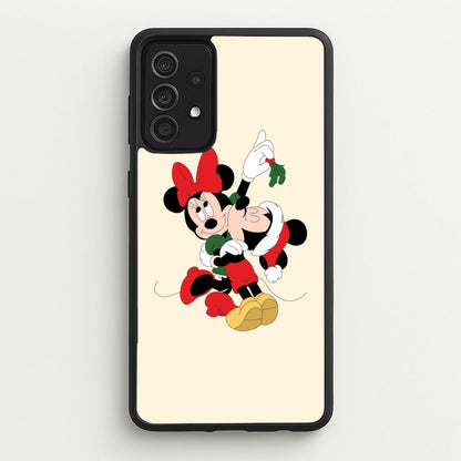 Mistletoe Fairytale Mice - Christmas  - Christmas Phone Case for Galaxy A52 / A52s