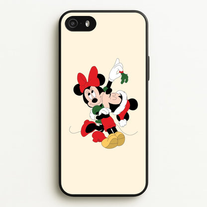 Mistletoe Fairytale Mice - Christmas  - Christmas Phone Case for iPhone 5 / 5s / SE 2016