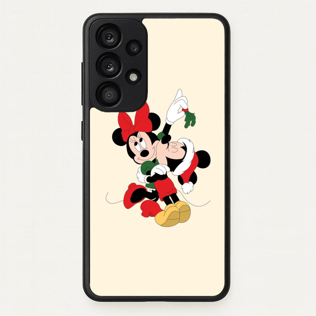 Mistletoe Fairytale Mice - Christmas  - Christmas Phone Case for Galaxy A53