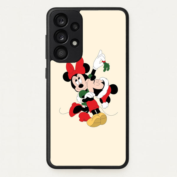 Mistletoe Fairytale Mice - Christmas  - Christmas Phone Case for Galaxy A53