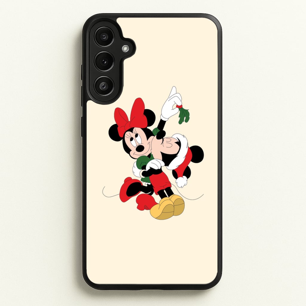 Mistletoe Fairytale Mice - Christmas  - Christmas Phone Case for Galaxy A34