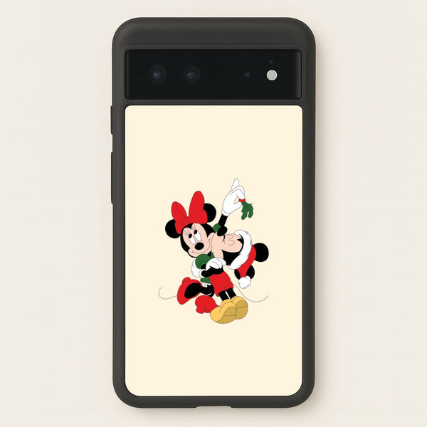 Mistletoe Fairytale Mice - Christmas  - Christmas Phone Case for Google Pixel 6