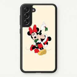 Mistletoe Fairytale Mice - Christmas  - Christmas Phone Case for Galaxy S21