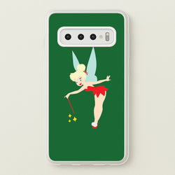 Christmas Tinkerbell  - Christmas Phone Case for Galaxy S10 Plus