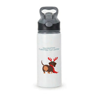 Dachshund Through The Snow - Christmas Active Water Bottle