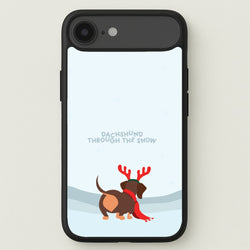 Dachshund Through The Snow - Christmas Phone Case for iPhone 17 Air