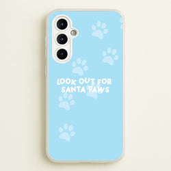 Santa Paws - Christmas  - Christmas Phone Case for Galaxy A54