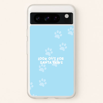 Santa Paws - Christmas  - Christmas Phone Case for Google Pixel 8 Pro