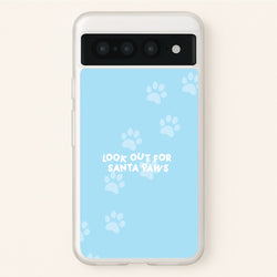 Santa Paws - Christmas  - Christmas Phone Case for Google Pixel 7 Pro