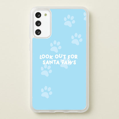 Santa Paws - Christmas  - Christmas Phone Case for Galaxy S20