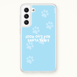Santa Paws - Christmas  - Christmas Phone Case for Galaxy S22