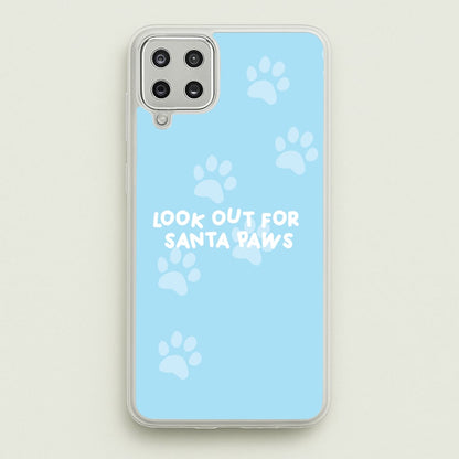 Santa Paws - Christmas  - Christmas Phone Case for Galaxy A12
