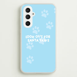 Santa Paws - Christmas  - Christmas Phone Case for Galaxy S23FE