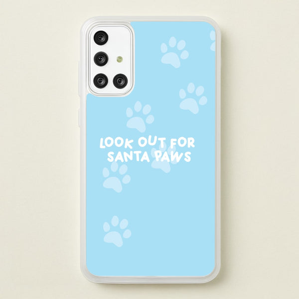 Santa Paws - Christmas  - Christmas Phone Case for Galaxy A71