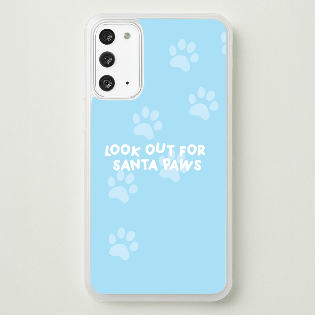 Santa Paws - Christmas  - Christmas Phone Case for Galaxy Note 20