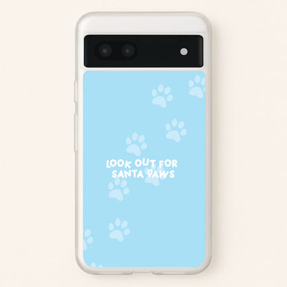 Santa Paws - Christmas  - Christmas Phone Case for Google Pixel 7a