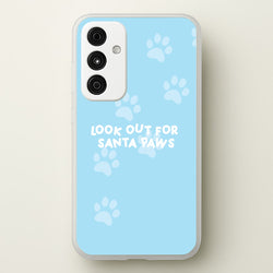 Santa Paws - Christmas  - Christmas Phone Case for Galaxy A35