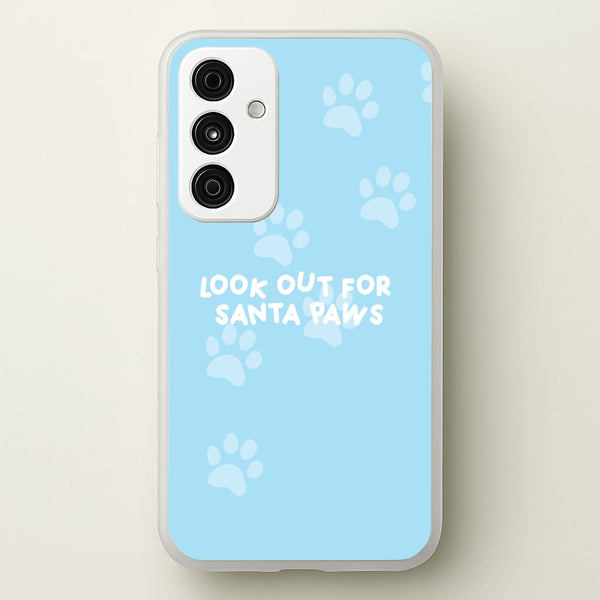 Santa Paws - Christmas  - Christmas Phone Case for Galaxy A35