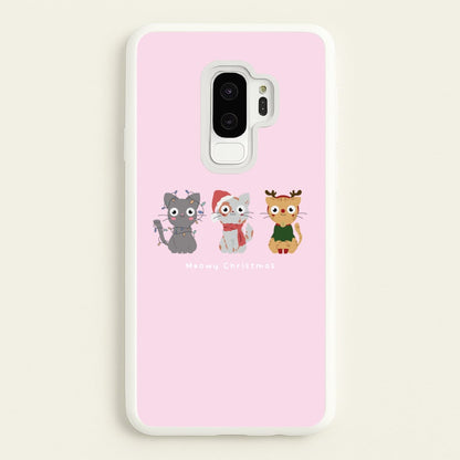 Meowy Christmas   - Christmas Phone Case for Galaxy S9 Plus